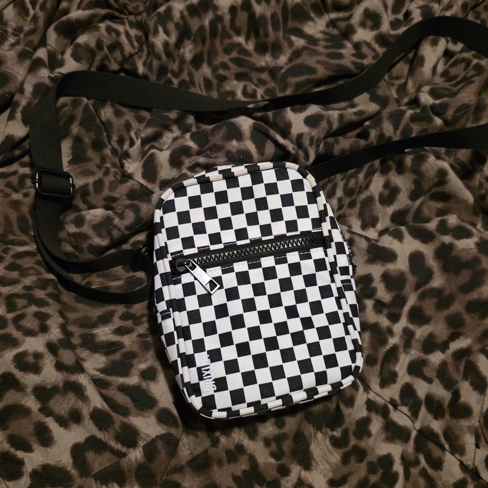 Checkered Crossbody Bag